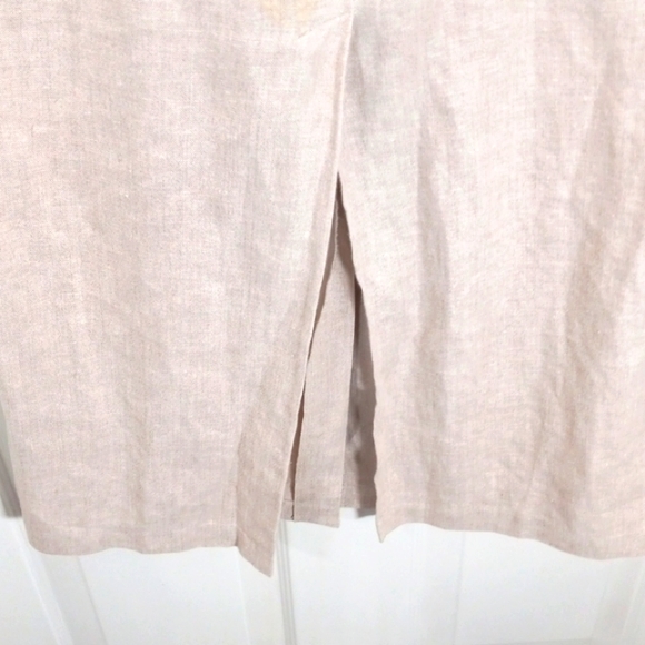 Woman's Skirt 100%Linen Maxi - Picture 5 of 5